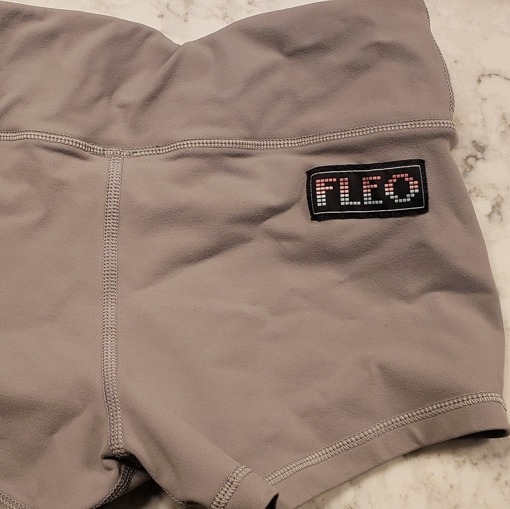 Fleo Matte Grey Shorts